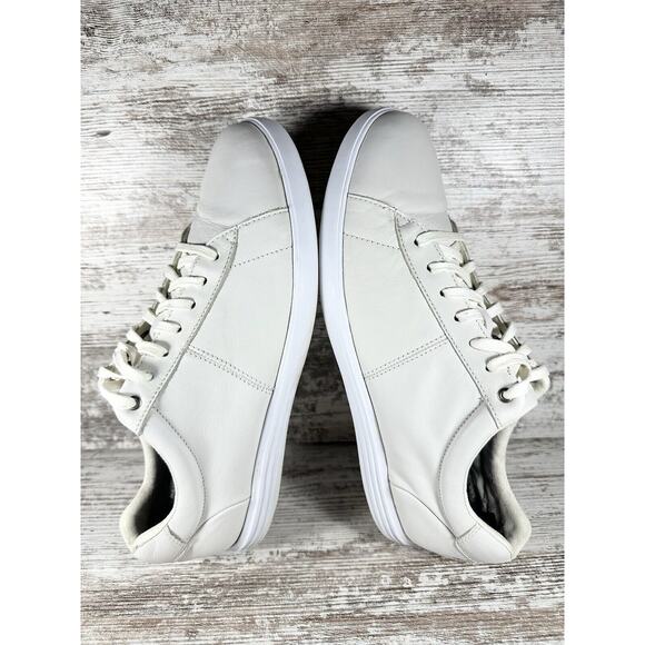 Men's Cole Haan Reagan Grand Oxford Leather Sneakers White Sz 8.5M - Picture 7 of 10